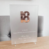 Luxury Personalised Birthday Card- Any Age- 18th, 21st, 60th etc...