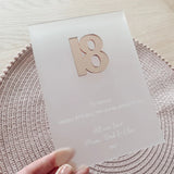 Luxury Personalised Birthday Card- Any Age- 18th, 21st, 60th etc...