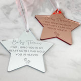 Baby Remembrance Personalised Star