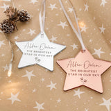Baby Remembrance Personalised Star