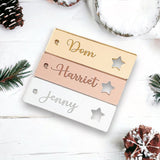Christmas Dinner Table Place Settings