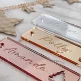 Christmas Dinner Table Place Settings