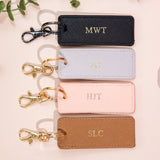 Keyring - Faux Leather Personalised Gift