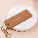Keyring - Faux Leather Personalised Gift