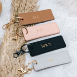 Keyring - Faux Leather Personalised Gift