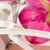 Christening Personalised Gift Ribbon