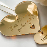 Nanny Personalised Heart Gift
