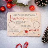 Children's Personalised Christmas Eve Santa Board