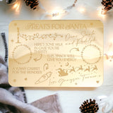 Children's Personalised Santa Plate