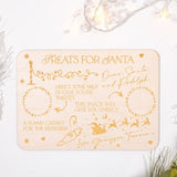 Children's Personalised Santa Plate