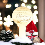 Personalised Children's Christmas Garden Ornament