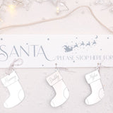 Family Christmas Personalised Stockings Ornament