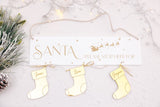 Family Christmas Personalised Stockings Ornament