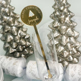 Christmas Personalised Drinks Stirrers
