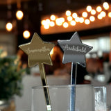 Star Personalised Drinks Stirrers