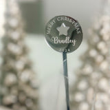 Christmas Party Personalised Drinks Stirrers