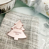 Christmas Tree Personalised Place Names