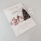 Nanny Personalised Photo Christmas Card