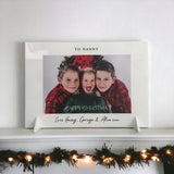 Nanny Grandchildren Personalised Photo Christmas Card