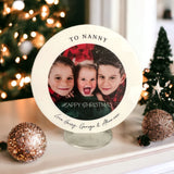Nanny Grandchildren Personalised Photo Christmas Card