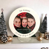 Nanny Grandchildren Personalised Photo Christmas Card