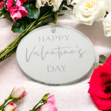 Happy Valentine's Day Cake Charm, Cupcake Topper or Gift Tag