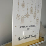 Ramadan Mubarak Personalised Countdown Sign