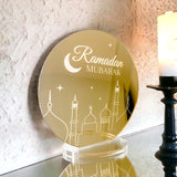 Ramadan Mubarak Mirror Decoration