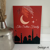 Ramadan Mubarak Personalised Welcome Sign