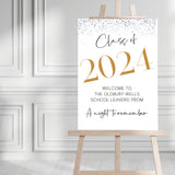 Leavers' Prom Personalised Welcome Sign