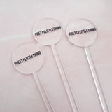 Business Events Personalised Drinks Stirrers
