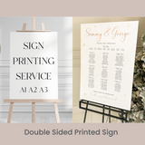 Print Your Own Double Sided Business Sign/Artwork