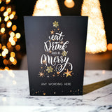 Works Christmas Party Welcome Sign