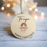 Sustainable Personalised Christmas Baubles