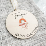 Sustainable Personalised Christmas Baubles