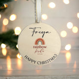 Sustainable Personalised Christmas Baubles