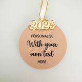 Customisable Luxury Baubles