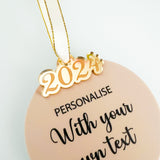 Customisable Luxury Baubles