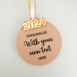 Customisable Luxury Baubles