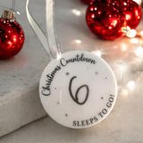 Christmas Countdown Bauble, Children's Tree Decoration & Pen