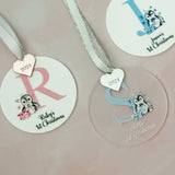 Baby Girl's, Boy's First Christmas Personalised Bauble