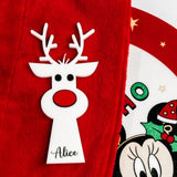 Christmas Reindeer Party Place Names