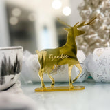 Luxury Engraved Reindeer Christmas Place Names