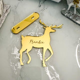 Luxury Engraved Reindeer Christmas Place Names