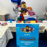 Children's Character Party Sign, Themed Birthday Party
