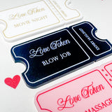Couples Personalised Love Tokens Gift
