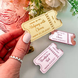 Mum’s Treat Tokens – Engraved Personalised Vouchers