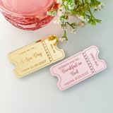 Mum’s Treat Tokens – Engraved Personalised Vouchers