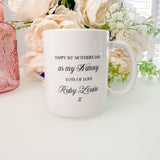 Happy 1st Mother's Day Nanny Mug, Personalised Photo Gift