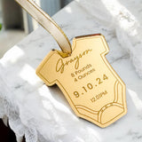 Baby’s First Christmas Bauble – Personalised Keepsake Ornament